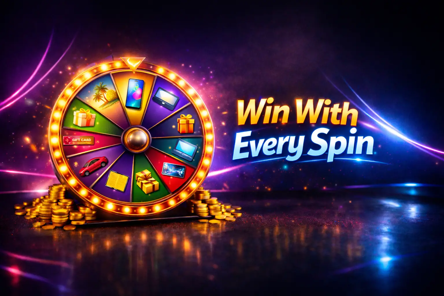 Win With Every Spin Ticket
