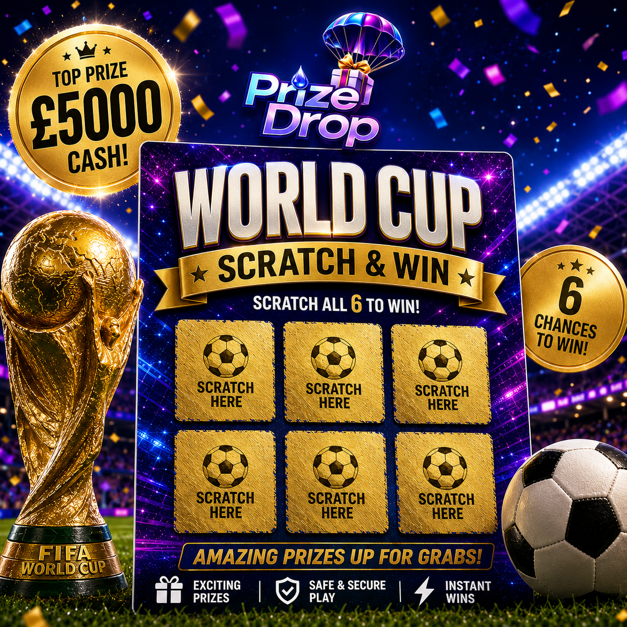 World Cup Scratch and Win