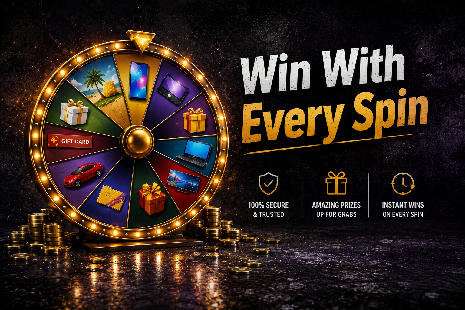 Win With Every Spin